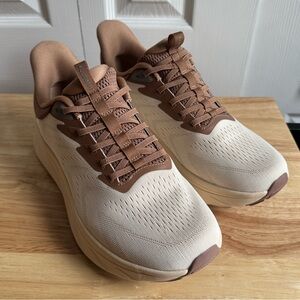 NWB Allswift Women’s 11 Slip On Stability Walking Running Shoe Beige/Khaki